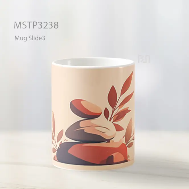 Batu Meditasi Mug MSTP3238 - All-side / Desain