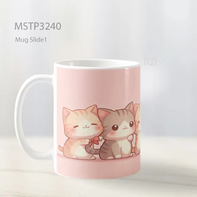 Bayi Kucing Mug MSTP3240 - All-side / Desain