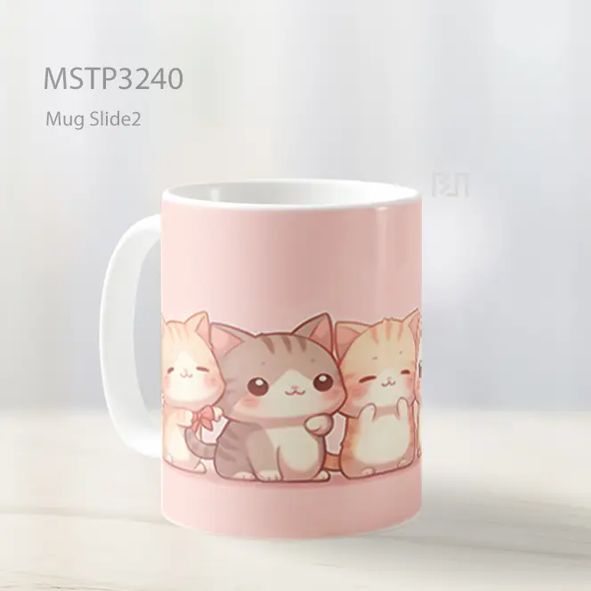 Bayi Kucing Mug MSTP3240 - All-side / Desain