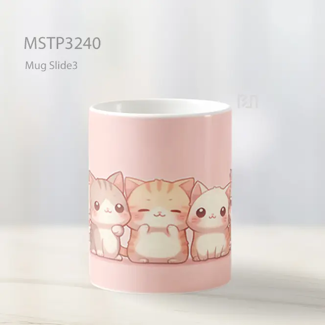 Bayi Kucing Mug MSTP3240 - All-side / Desain
