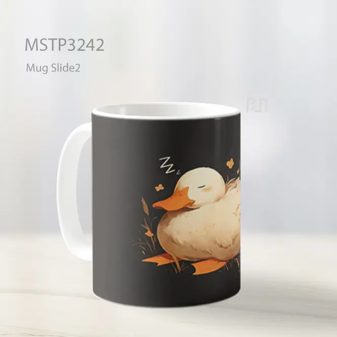 Bebek Tidur Mug MSTP3242 - All-side / Desain