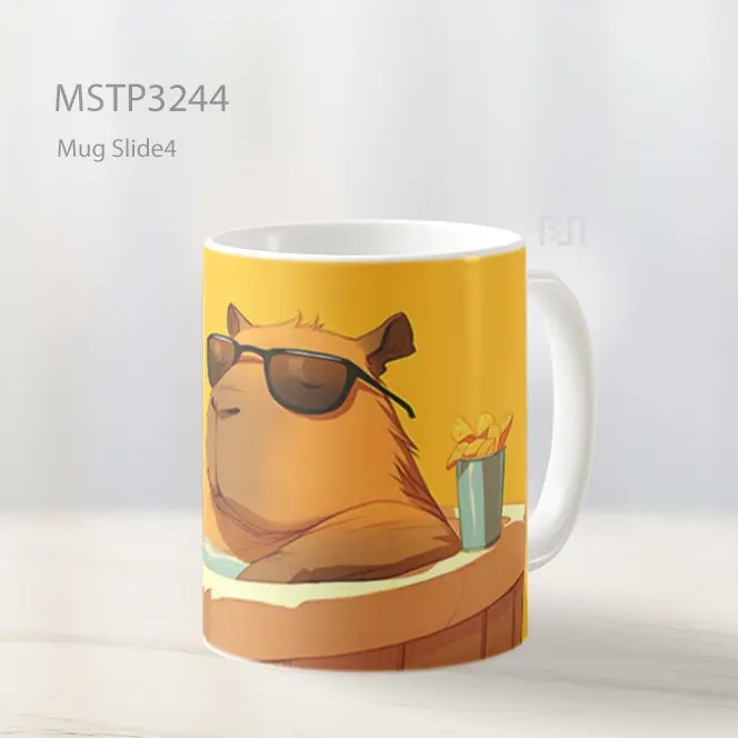 Beruang Di Jacuzzi Mug MSTP3244