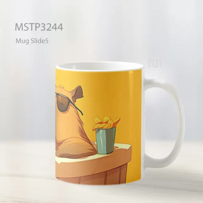 Beruang Di Jacuzzi Mug MSTP3244 - All-side / Desain