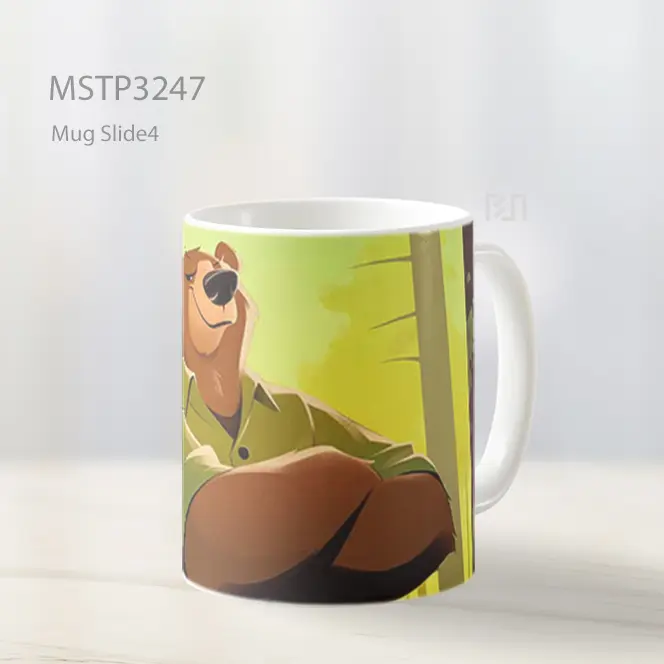Beruang Tersenyum Mug MSTP3247
