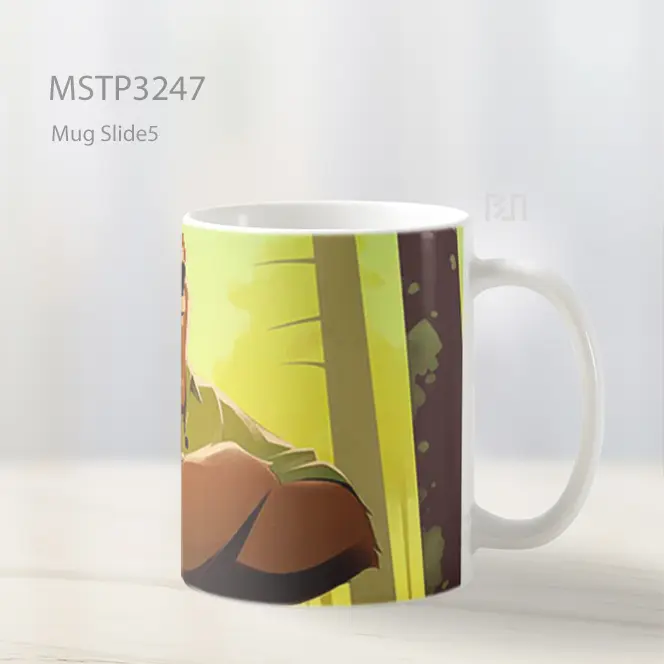 Beruang Tersenyum Mug MSTP3247 - All-side / Desain