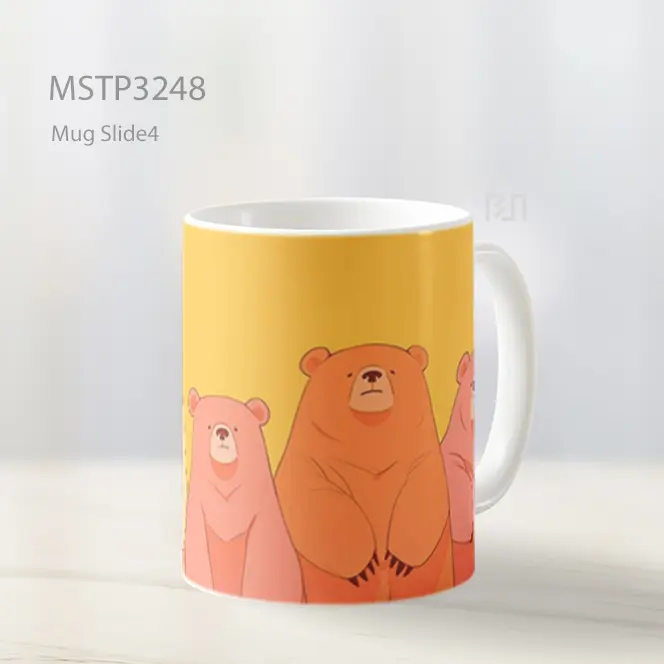 Beruang Warna Mug MSTP3248