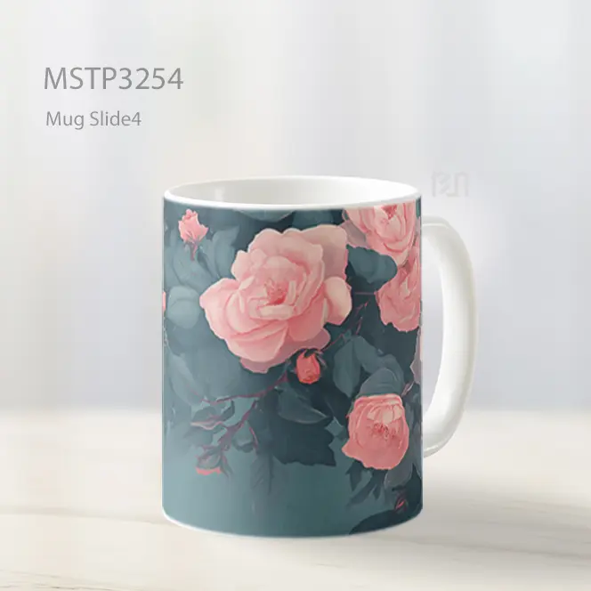 Bunga Mawar Mug MSTP3254