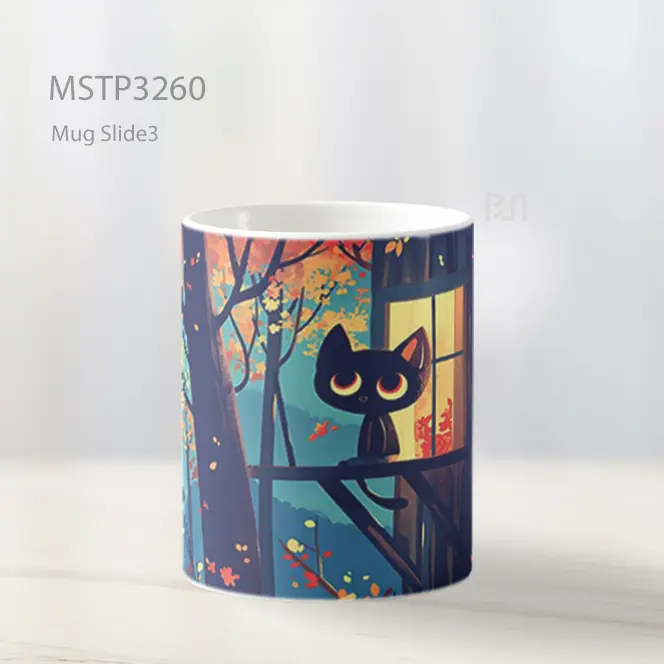 Burung Hantu Jendela Mug MSTP3260 - All-side / Desain
