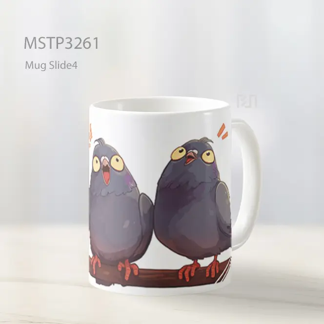 Burung Merpati Trio Mug MSTP3261