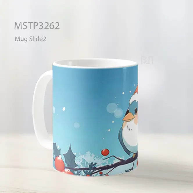 Burung Musim Dingin Mug MSTP3262 - All-side / Desain