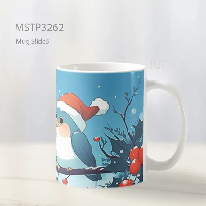Burung Musim Dingin Mug MSTP3262 - All-side / Desain