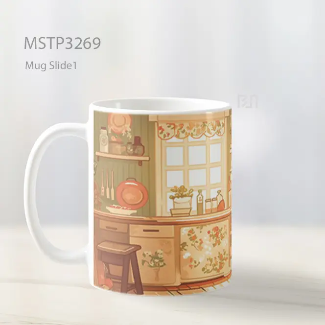 Dapur Hangat Mug MSTP3269 - All-side / Desain
