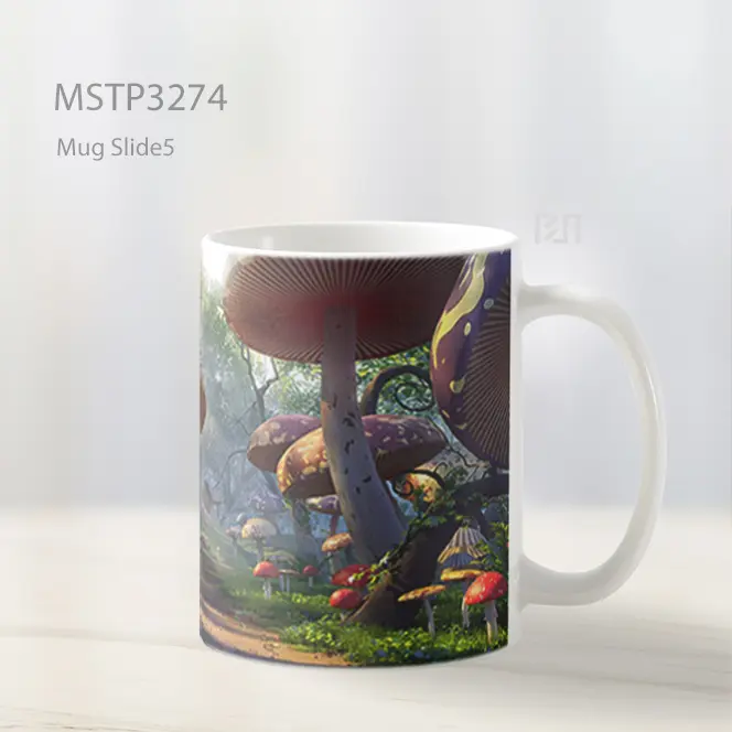 Dunia Jamur Fantasi Mug MSTP3274 - All-side / Desain