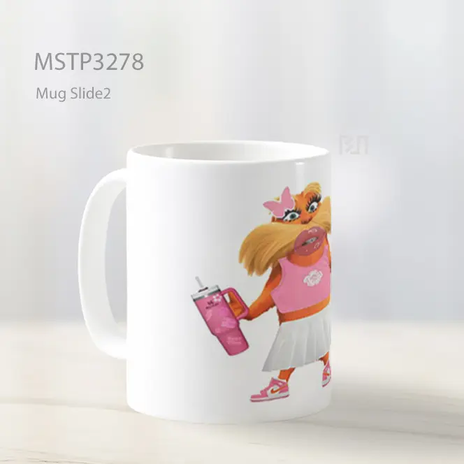 Fashionista Pink Mug MSTP3278 - All-side / Desain