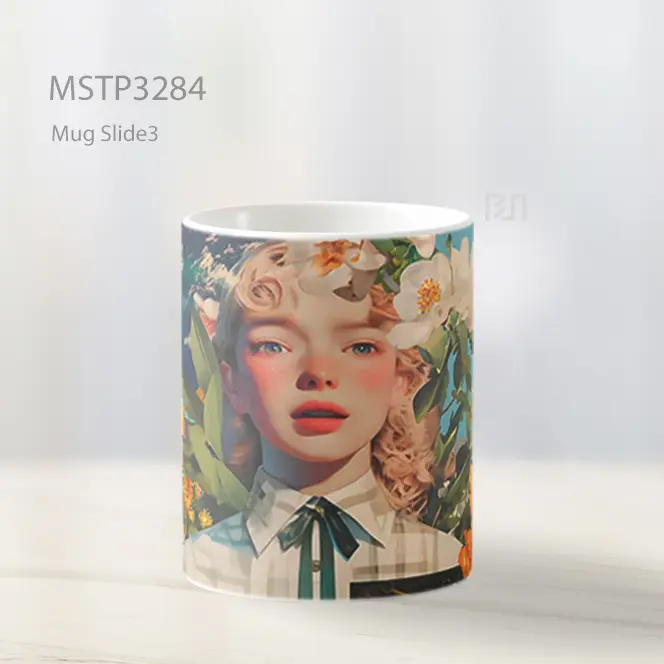 Gadis Bunga Fantasi Mug MSTP3284 - All-side / Desain