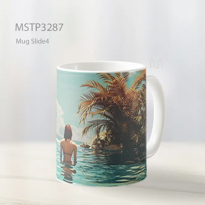 Gadis Di Tepi Kolam Mug MSTP3287