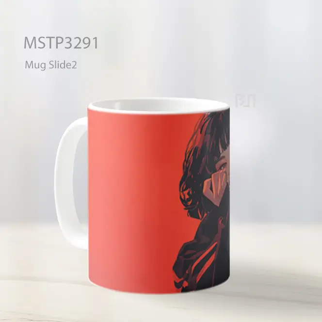 Gadis Sedih Mug MSTP3291 - All-side / Desain