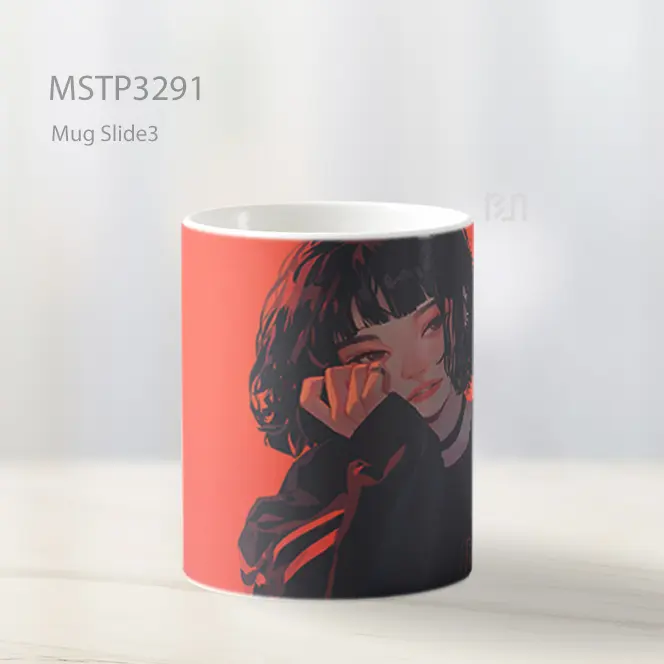 Gadis Sedih Mug MSTP3291 - All-side / Desain