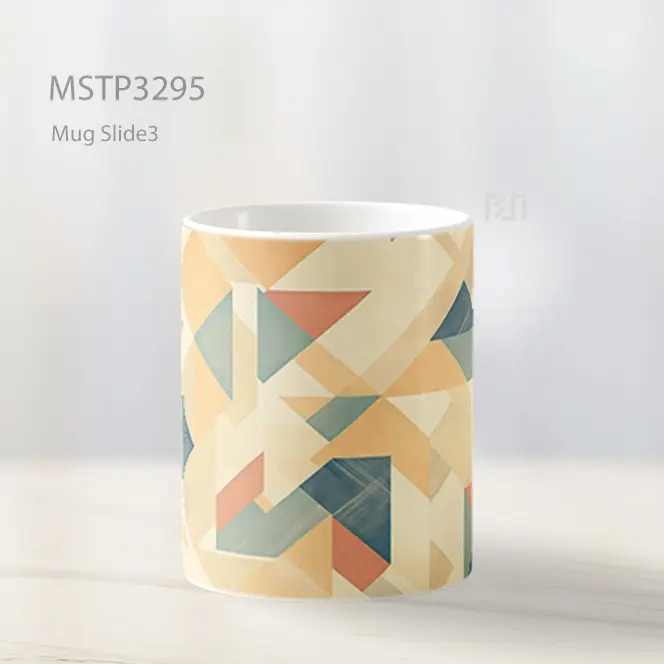 Geometris Pastel Mug MSTP3295 - All-side / Desain