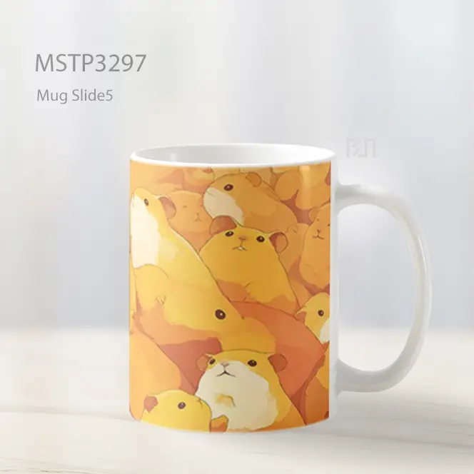 Gerombolan Marmut Mug MSTP3297 - All-side / Desain