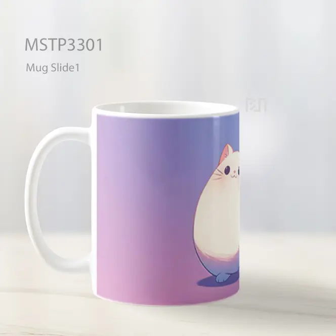 Hamster Chubby Mug MSTP3301 - All-side / Desain