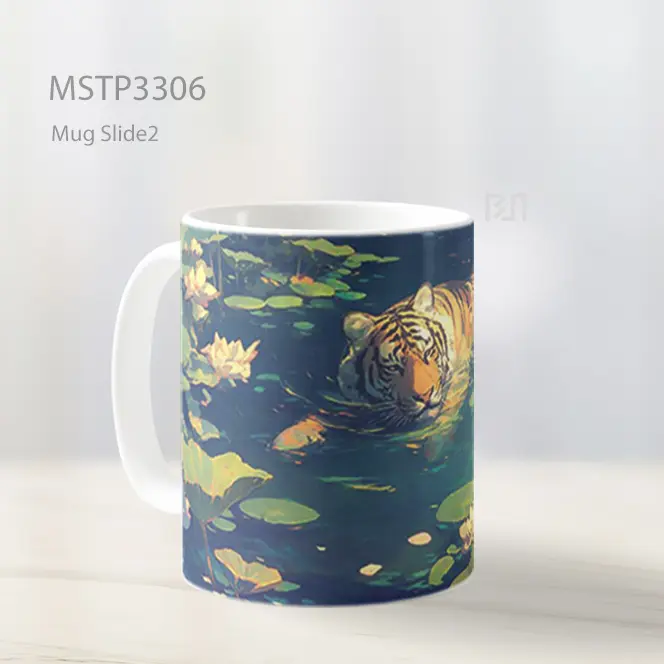 Harimau Di Rimba Mug MSTP3306 - All-side / Desain