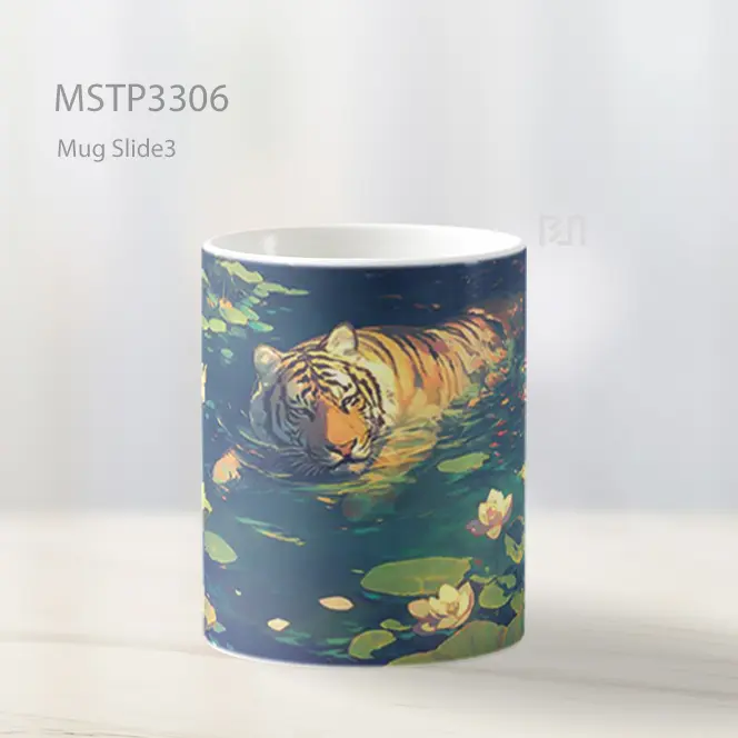 Harimau Di Rimba Mug MSTP3306 - All-side / Desain