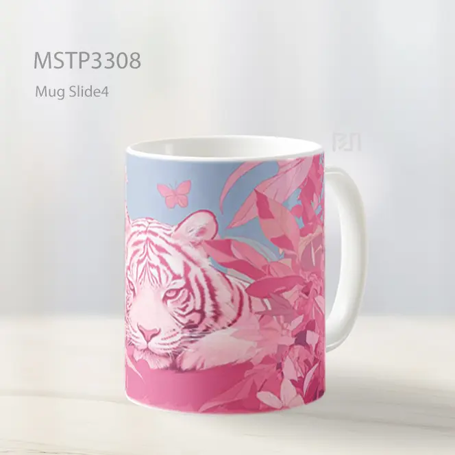 Harimau Pink Mug MSTP3308