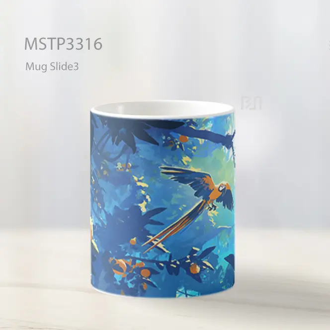 Hutan Ajaib Dengan Buah Bersinar Mug MSTP3316 - All-side / Desain