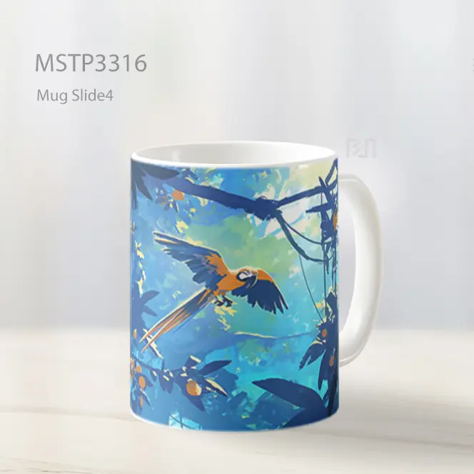 Hutan Ajaib Dengan Buah Bersinar Mug MSTP3316