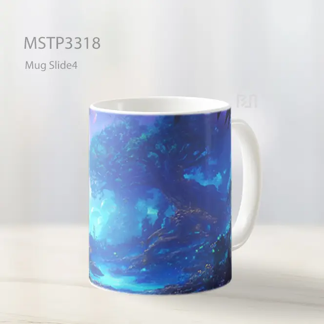 Hutan Cahaya Biru Mug MSTP3318
