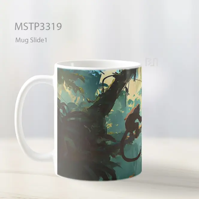 Hutan Fantasi Mug MSTP3319 - All-side / Desain