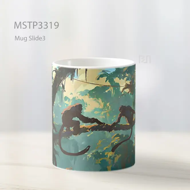Hutan Fantasi Mug MSTP3319 - All-side / Desain