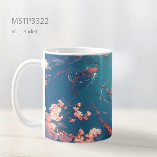 Ikan Di Laut Dalam Mug MSTP3322 - All-side / Desain