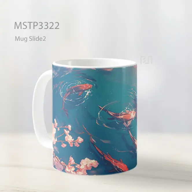 Ikan Di Laut Dalam Mug MSTP3322 - All-side / Desain