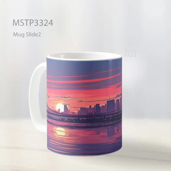 Jembatan Senja Mug MSTP3324 - All-side / Desain