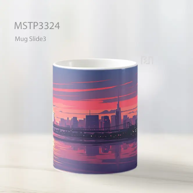 Jembatan Senja Mug MSTP3324 - All-side / Desain