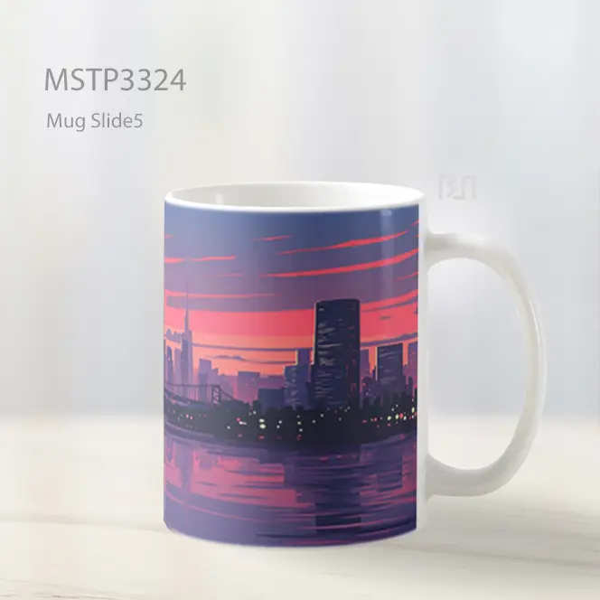 Jembatan Senja Mug MSTP3324 - All-side / Desain
