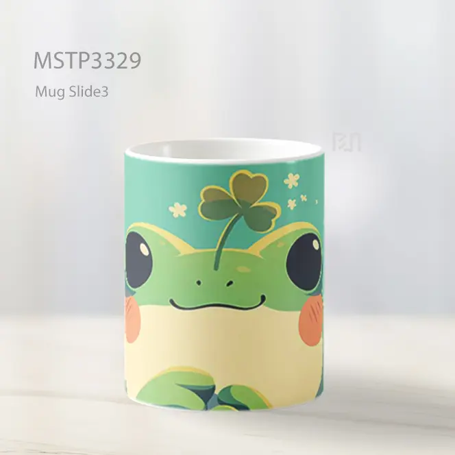 Katak Imut Tersenyum Mug MSTP3329 - All-side / Desain