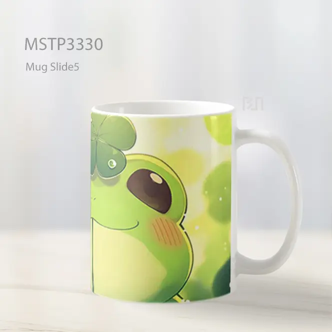 Katak Lucu Beruntung Mug MSTP3330 - All-side / Desain