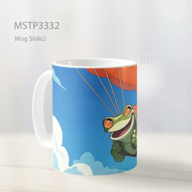 Katak Paralayang Mug MSTP3332 - All-side / Desain