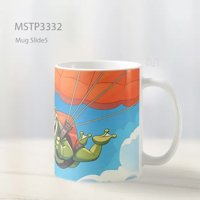 Katak Paralayang Mug MSTP3332 - All-side / Desain