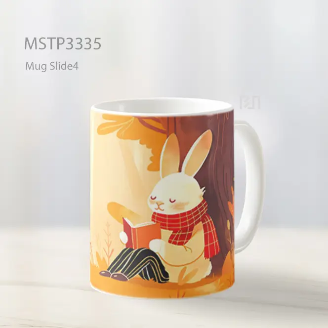 Kelinci Membaca Mug MSTP3335