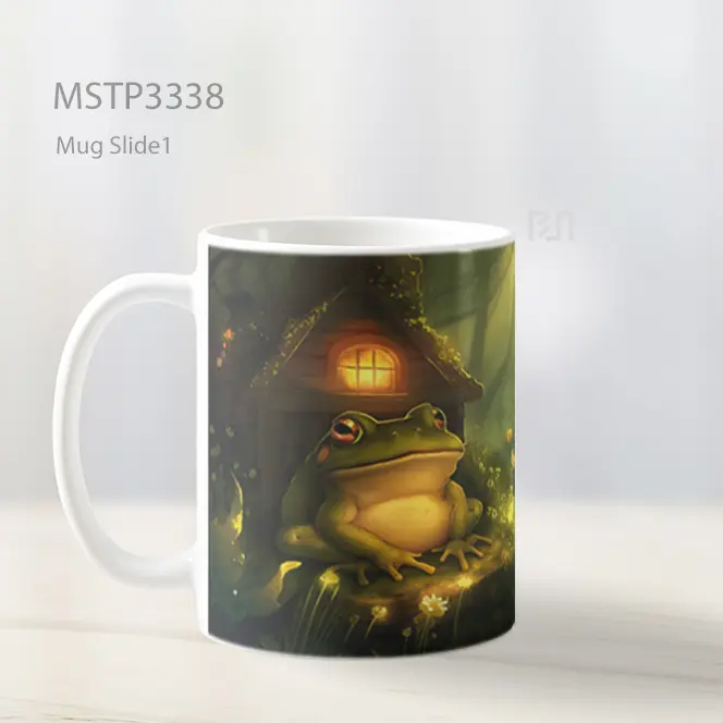 Kodok Petualang Mug MSTP3338 - All-side / Desain