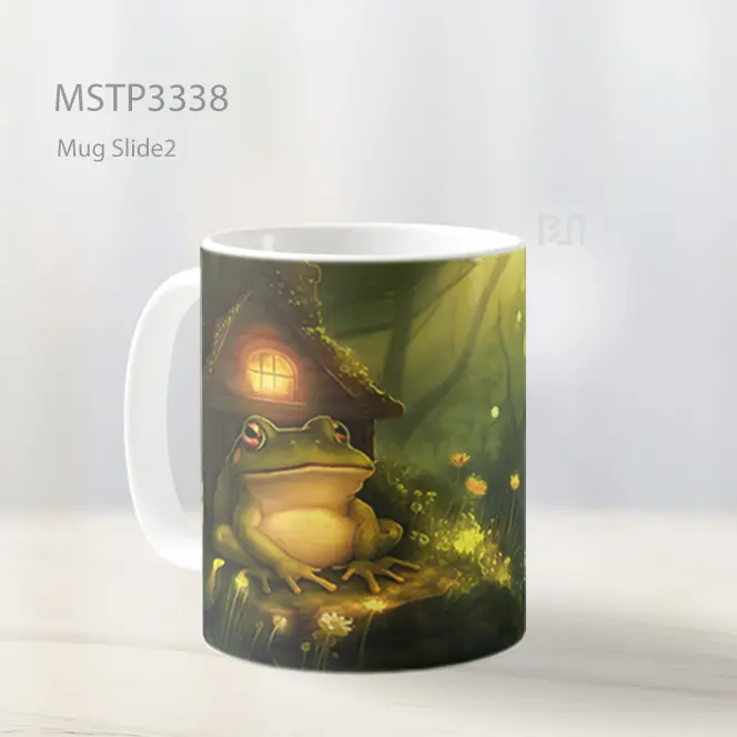 Kodok Petualang Mug MSTP3338 - All-side / Desain