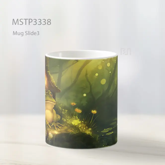 Kodok Petualang Mug MSTP3338 - All-side / Desain
