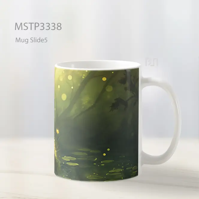 Kodok Petualang Mug MSTP3338 - All-side / Desain