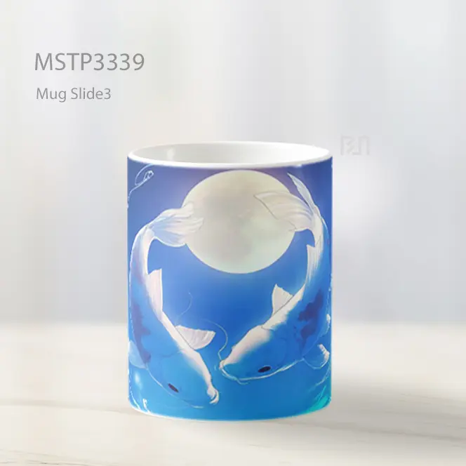 Koi Bulan Mug MSTP3339 - All-side / Desain