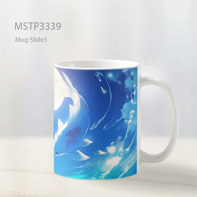 Koi Bulan Mug MSTP3339 - All-side / Desain