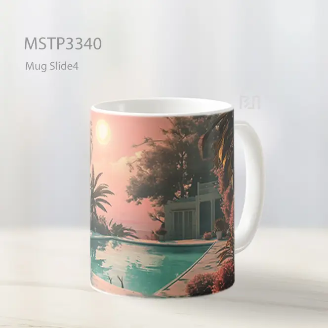 Kolam Malam Tropis Mug MSTP3340